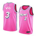 Men's Miami Heat Dwyane Wade #3 Pink 19-20 Swingman NBA Jersey - City  Edition