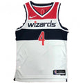 Men's Washington Wizards Westbrook #4 Nike White 2021/22 Swingman NBA NBA Jersey - Association Edition