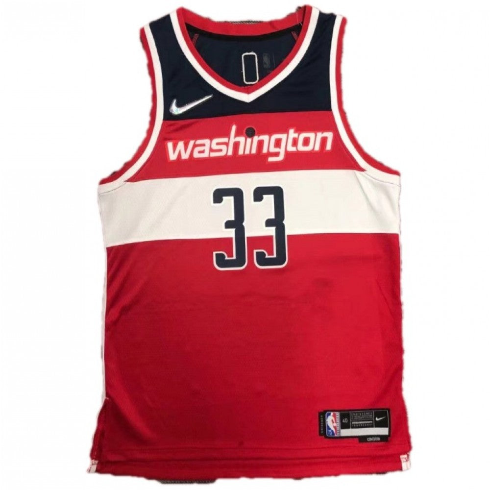 Men's Washington Wizards Kyle Kuzma #33 Nike Red 2021/22 Swingman NBA NBA Jersey - Icon Edition