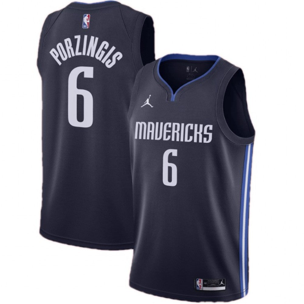 Men's Dallas Mavericks PORZINGIS #6 Jordan Swingman NBA Jersey - Statement Edition