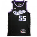 Men's Sacramento Kings Jason Williams #55 Nike Black 2021/22 Swingman NBA NBA Jersey - City Edition