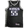 Men's Sacramento Kings Jason Williams #55 Jordan Black 2021/22 Swingman NBA NBA Jersey - City Edition