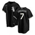 Men's Chicago White Sox Tim Anderson #7 Nike Black Home 2020 MLB Jersey