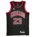 Men's Chicago Bulls Michael Jordan #23 Nike Black Swingman NBA NBA Jersey - Statement Edition