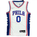 Men's Philadelphia 76ers Tyrese Maxey #0 Nike White 2021/22 Swingman NBA NBA Jersey - Icon Edition
