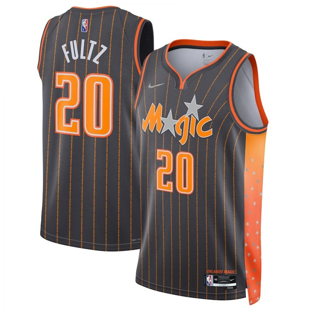 Men's Orlando Magic Markelle Fultz #20 Nike 2021/22 Swingman NBA Jersey - City Edition - Anthracite