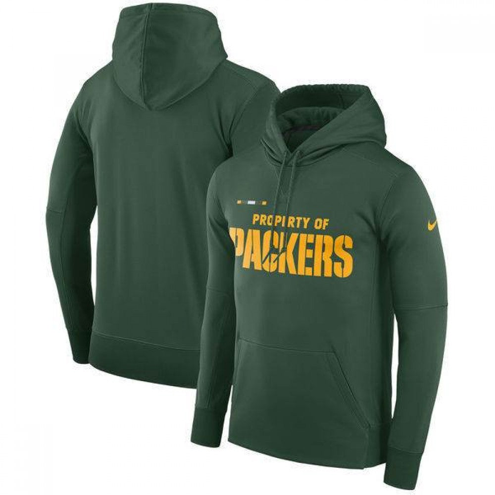 Green Bay Packers Club Nike Therma NFL Pullover Hoodie