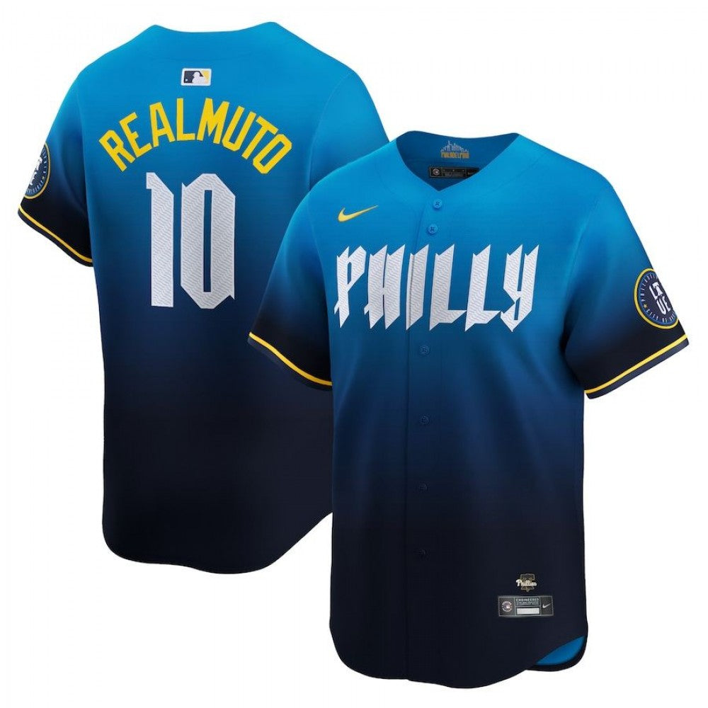 J.T. Realmuto Philadelphia Phillies Nike 2024 City Connect Limited Player MLB Jersey - Blue