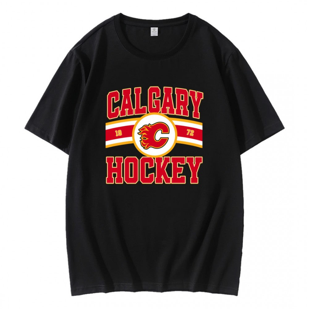 Vintage Calgary Flames Hockey Logo 1972 T-Shirt