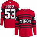 Moritz Seider Detroit Red Wings adidas Reverse Retro 2.0 Authentic Player NHL Jersey - Red