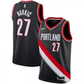 Men's Portland Trail Blazers Jusuf Nurkic #27 Nike Black Swingman NBA Jersey - Icon Edition
