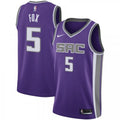 Men's Sacramento Kings De'Aaron Fox #5 Nike Purple Swingman NBA Jersey - Icon Edition