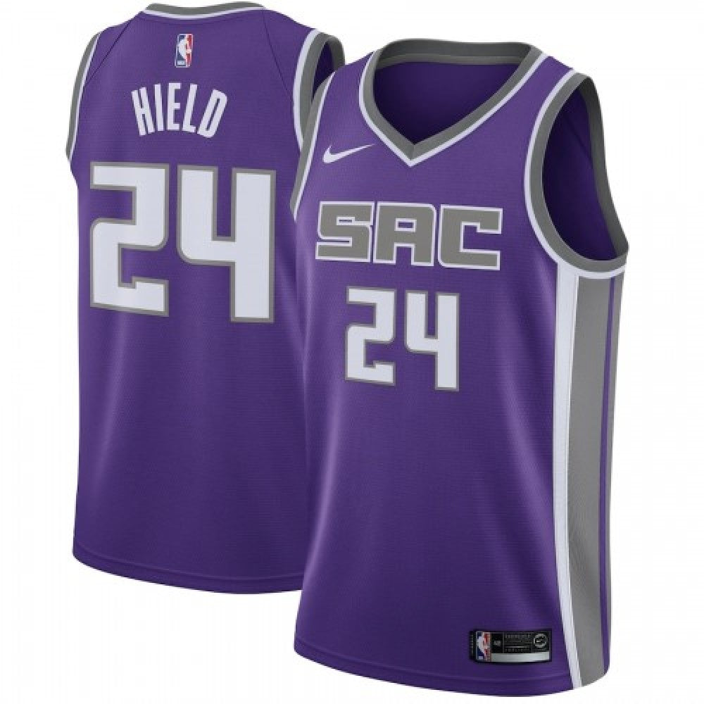 Men's Sacramento Kings Buddy Hield #24 Nike Purple Swingman NBA Jersey - Icon Edition