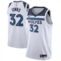 Men's Minnesota Timberwolves Karl-Anthony Towns #32 Nike White Swingman NBA Jersey - Association Edition