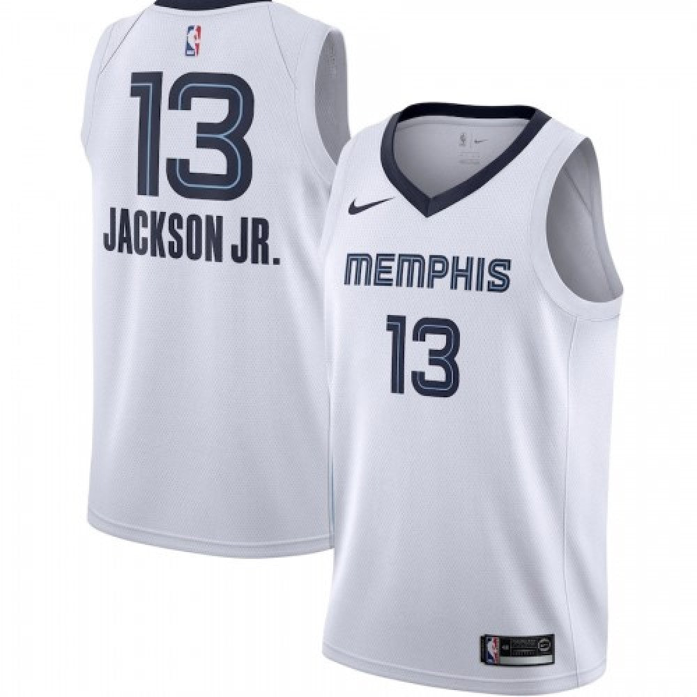 Men's Memphis Grizzlies Jaren Jackson Jr. #13 Nike White 19/20 Swingman NBA Jersey - Association Edition