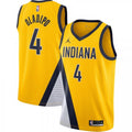 Men's Indiana Pacers Victor Oladipo #4 Jordan Gold 202021 Swingman NBA Jersey - Statement Edition