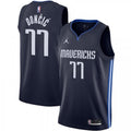 Men's Dallas Mavericks Luka Doncic #77 Jordan Navy 2020/21 Swingman NBA Jersey - Statement Edition
