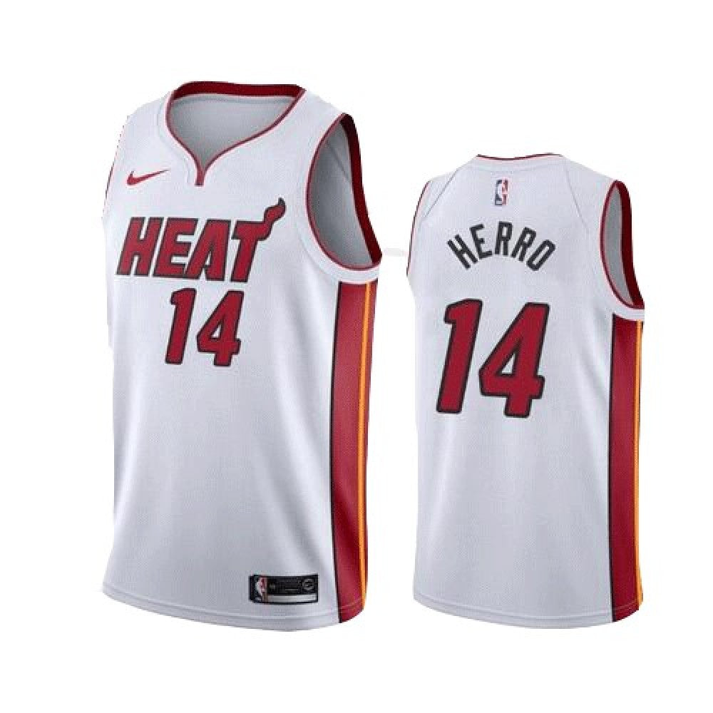 Men's Miami Heat Tyler Herro #14 Nike White 2020/21 Swingman NBA Jersey - Icon Edition