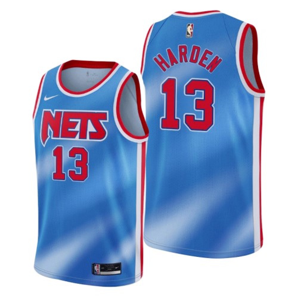 Men's Brooklyn Nets James Harden #13 Nike Blue 2020/21 Swingman NBA Jersey - Classic Edition