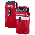 Men's Washington Wizards Deni Avdija #9 Nike Red 2020/21 Swingman NBA Jersey C Icon Edition