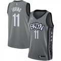 Men's Brooklyn Nets Kyrie Irving #11 Jordan Gray 2020/21 Swingman NBA Jersey - Statement Edition