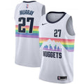 Men's Denver Nuggets Jamal Murray #27 Nike White Swingman Player NBA Jersey C City Edition