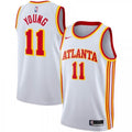 Men's Atlanta Hawks Trae Young #11 Nike White 2020/21 Swingman NBA Jersey - Association Edition