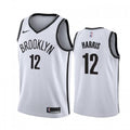 Men's Brooklyn Nets Joe Harris #12 White 20/21 Swingman NBA Jersey - Association Edition