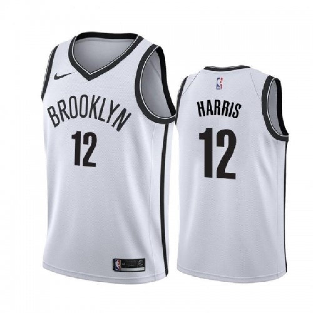 Men's Brooklyn Nets Joe Harris #12 White 20/21 Swingman NBA Jersey - Association Edition