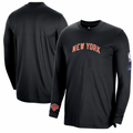 New York Knicks Nike 2022/23 City Edition Essential Expressive Long Sleeve T-Shirt