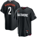 Gunnar Henderson?Baltimore Orioles Nike 2023 City Connect Replica Player MLB Jersey - Black