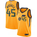 Donovan Mitchell Utah Jazz Nike Replica Swingman NBA Jersey - Statement Edition - Gold
