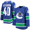 Elias Pettersson Vancouver Canucks adidas 2020/21 Authentic Home Player NHL Jersey - Blue