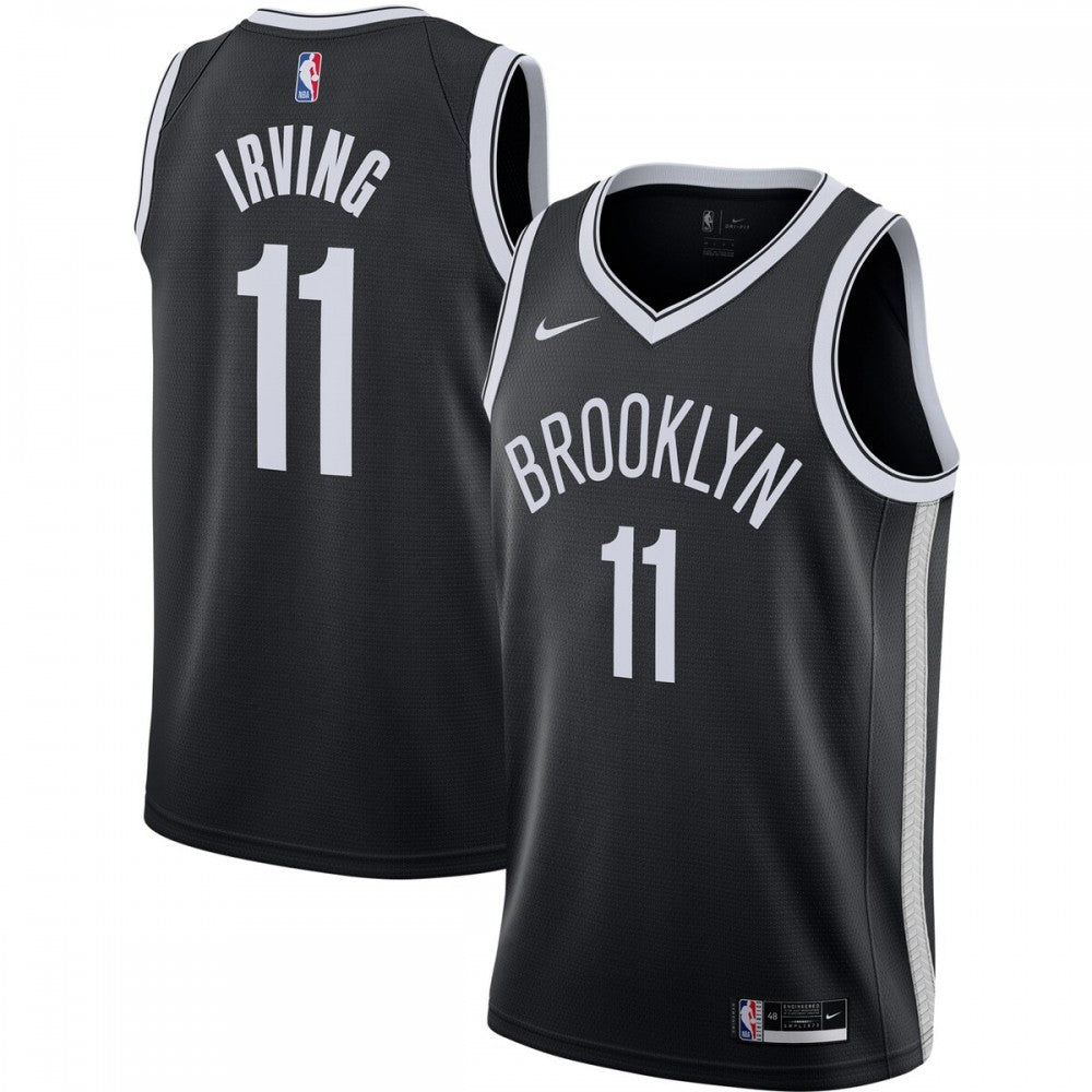 Kyrie Irving Brooklyn Nets Nike 2020/21 Swingman NBA Jersey - Black - Icon Edition