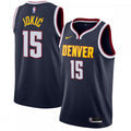 Nikola Jokic Denver Nuggets Nike 2020/21 Swingman NBA Jersey Navy - Icon Edition