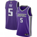 De'Aaron Fox Sacramento Kings Nike 2020/21 Swingman NBA Jersey - Purple - Icon Edition
