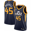 Donovan Mitchell Utah Jazz Nike 2020/21 Swingman NBA Jersey - Navy - Icon Edition