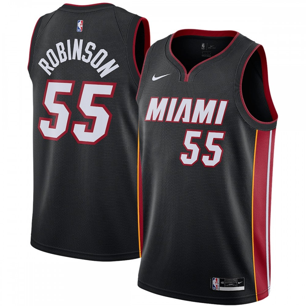 Duncan Robinson Miami Heat Nike 2020/21 Swingman NBA Jersey Black - Icon Edition