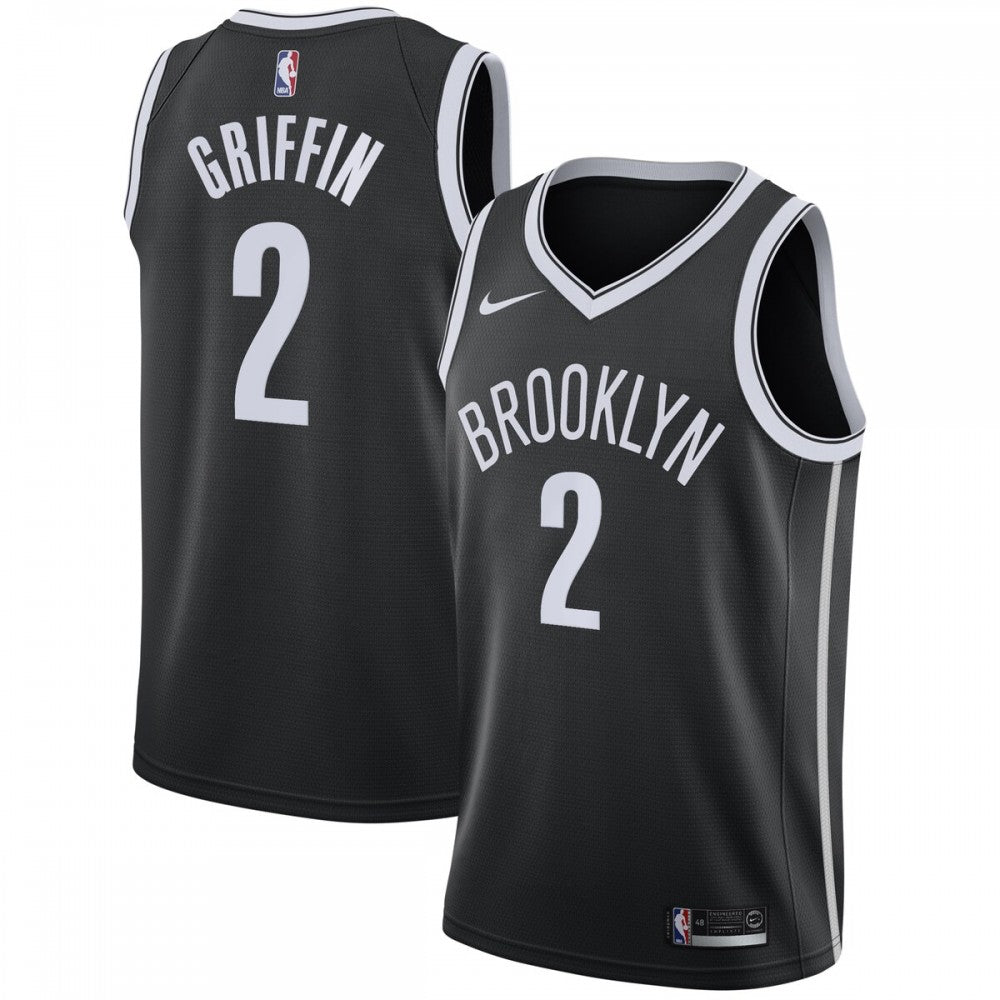 Blake Griffin Brooklyn Nets Nike 2020/21 Swingman NBA Jersey Black - Icon Edition