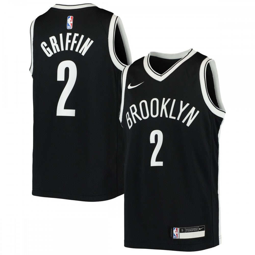 Blake Griffin Brooklyn Nets Nike Youth 2020/21 Swingman NBA Jersey - Icon Edition - Black