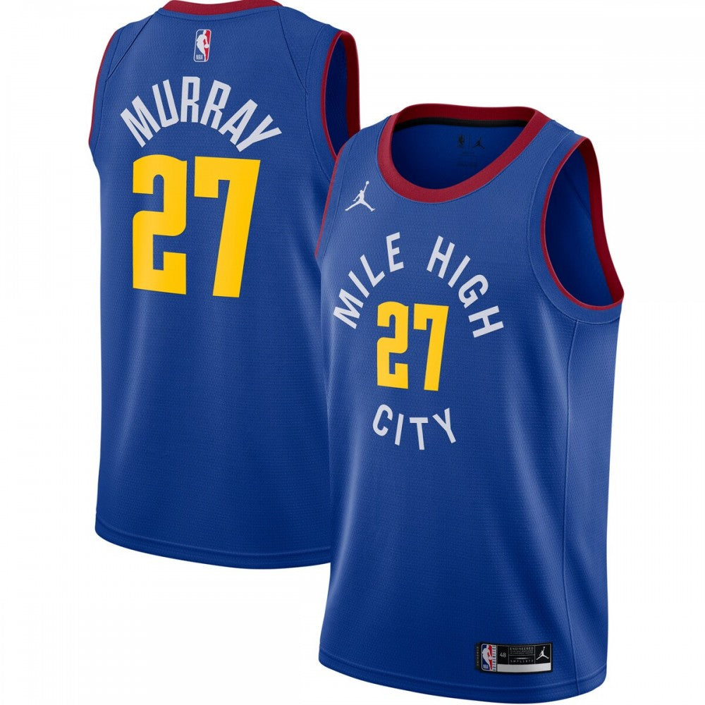 Jamal Murray Denver Nuggets Jordan Brand 2020/21 Swingman NBA Jersey - Statement Edition - Blue