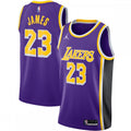 LeBron James Los Angeles Lakers Jordan Brand 2020/21 Swingman NBA Jersey - Statement Edition - Purple