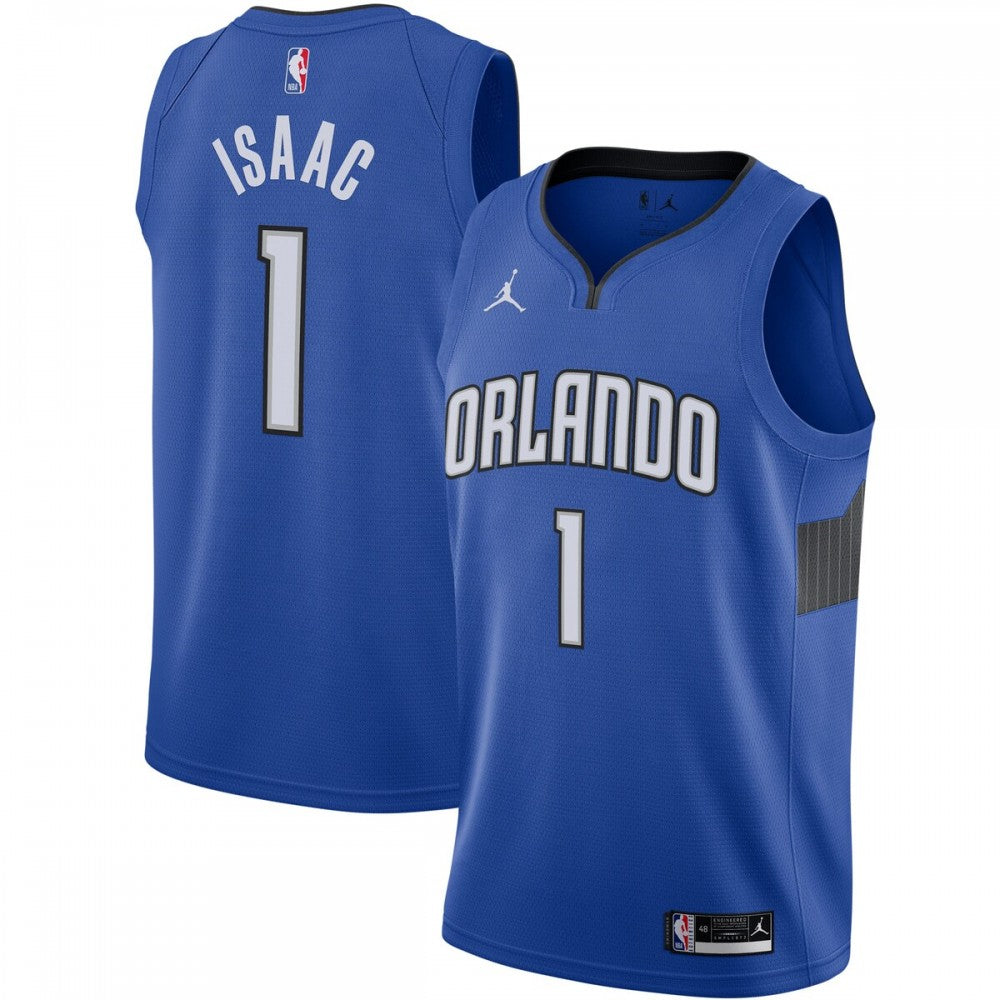 Jonathan Isaac Orlando Magic Jordan Brand 2020/21 Swingman NBA Jersey - Statement Edition - Blue
