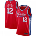 Tobias Harris Philadelphia 76ers Jordan Brand 2020/21 Swingman NBA Jersey - Statement Edition - Red