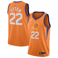 Deandre Ayton Phoenix Suns Jordan Brand 2020/21 Swingman NBA Jersey - Statement Edition - Orange