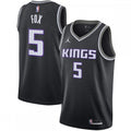 De'Aaron Fox Sacramento Kings Jordan Brand 2020/21 Swingman NBA Jersey - Statement Edition - Black