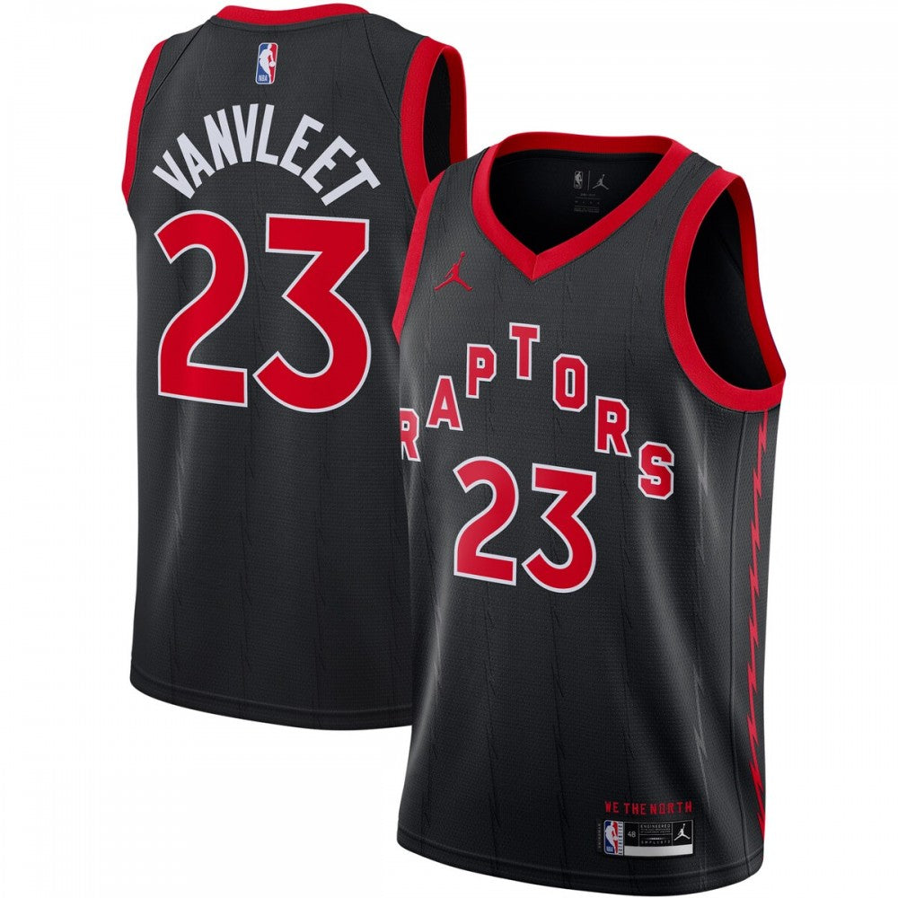 Fred VanVleet Toronto Raptors Jordan Brand 2020/21 Swingman NBA Jersey - Statement Edition - Black