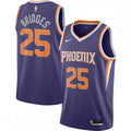 Mikal Bridges Phoenix Suns Nike 2020/21 Swingman Player NBA Jersey - Icon Edition - Purple