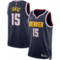 Nikola Jokic Denver Nuggets Nike 2021/22 Diamond Swingman NBA Jersey - Icon Edition - Navy