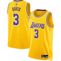 Anthony Davis Los Angeles Lakers Nike 2021/22 Diamond Swingman NBA Jersey - Icon Edition - Gold
